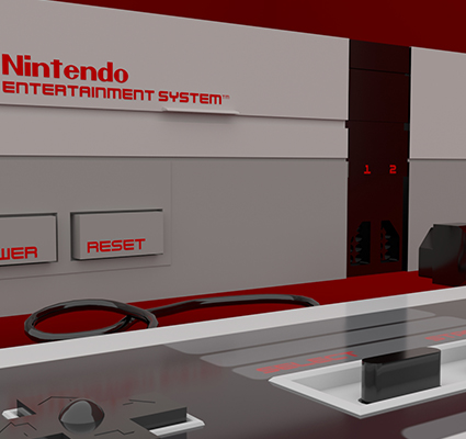 3D Model of Nintendo